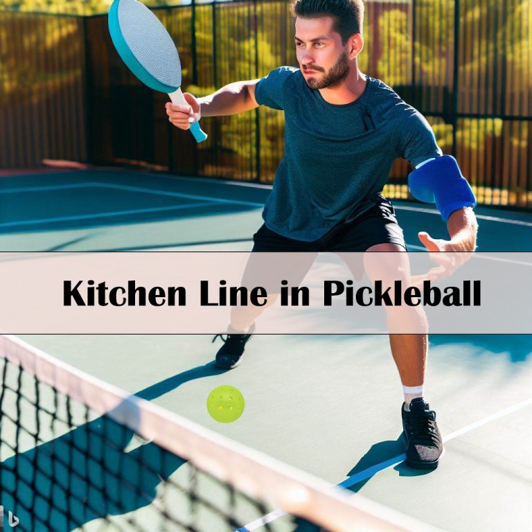 The Kitchen Line in Pickleball: Essential Shots and Drills