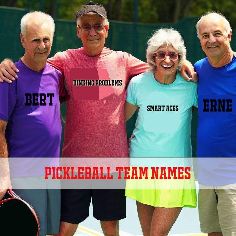 Ultimate List of Pickleball Team Names