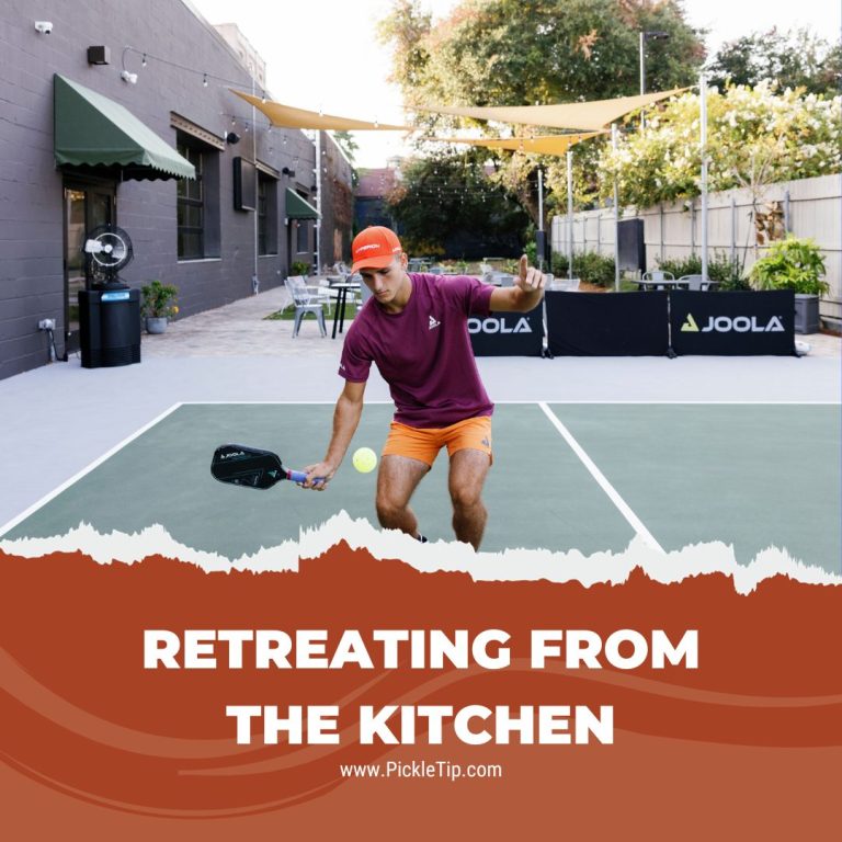 Retreating from the Kitchen: Evolving Pickleball Strategy