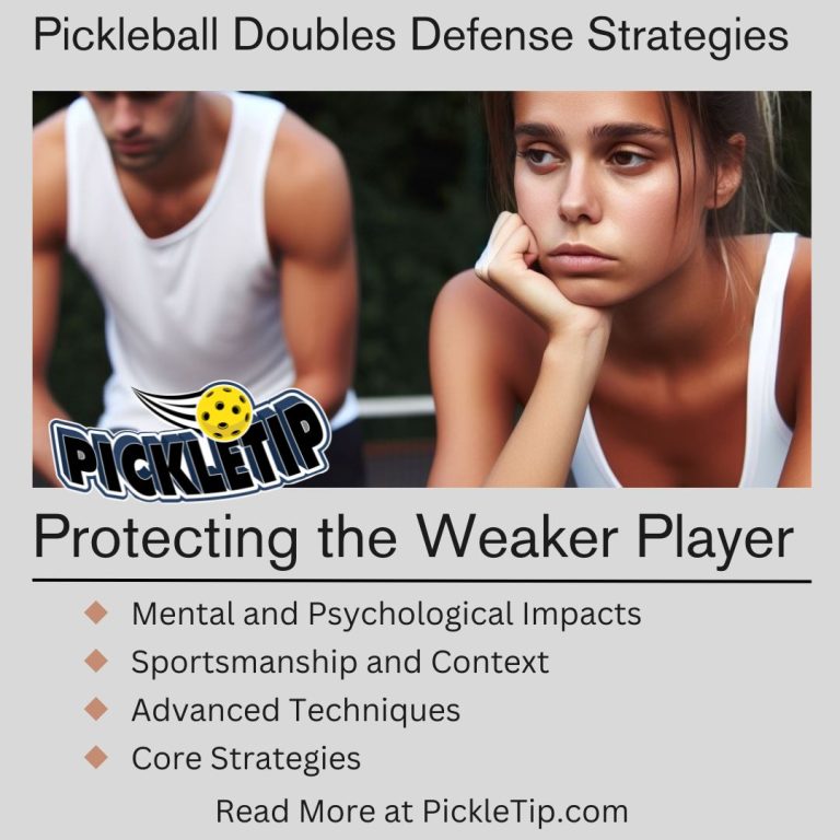 Pickleball Doubles Defense Strategies