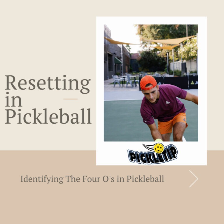Mastering Resetting in Pickleball