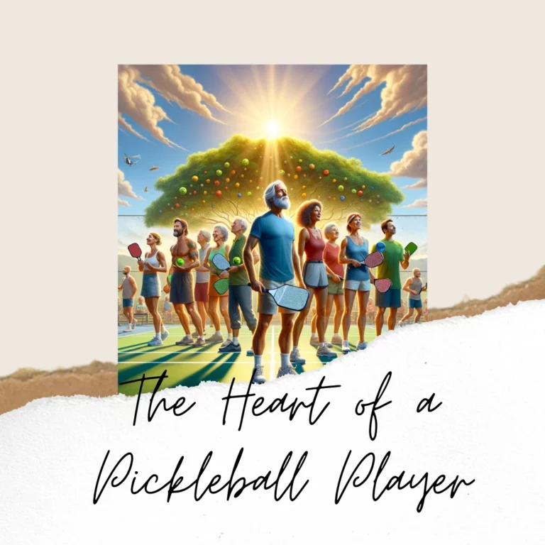 The Courageous Heart of a Pickleball Player