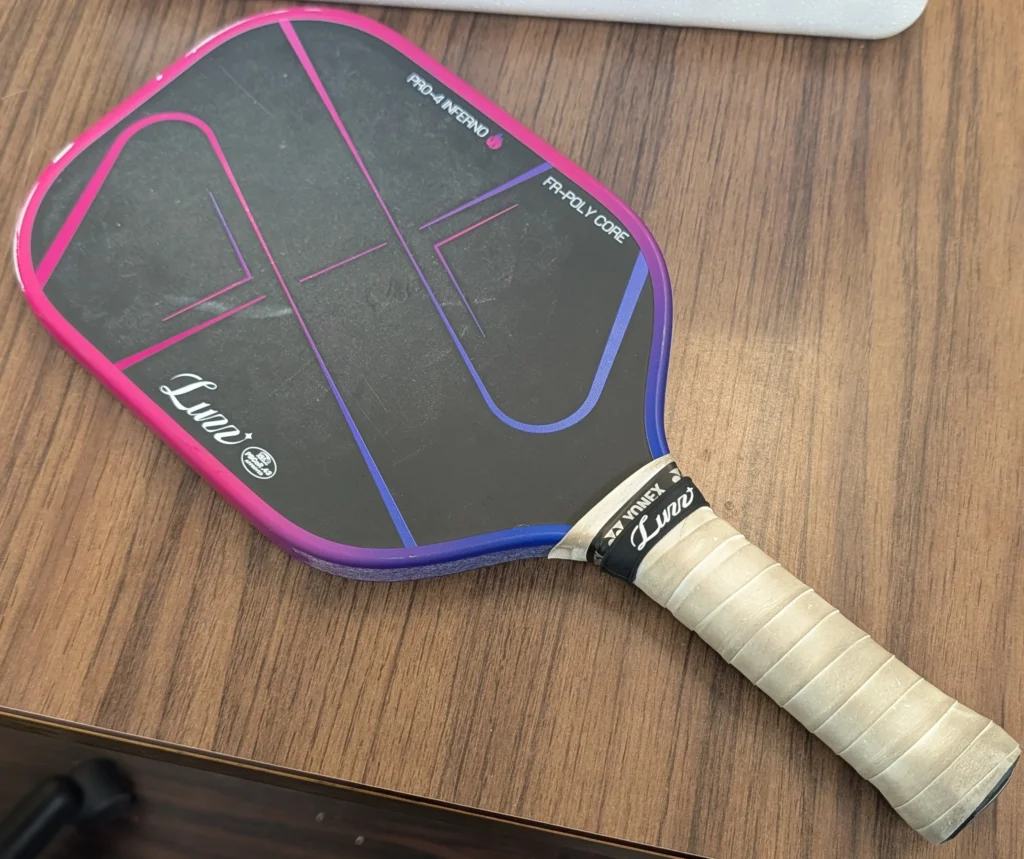 Coach Sid's Luzz Inferno paddle