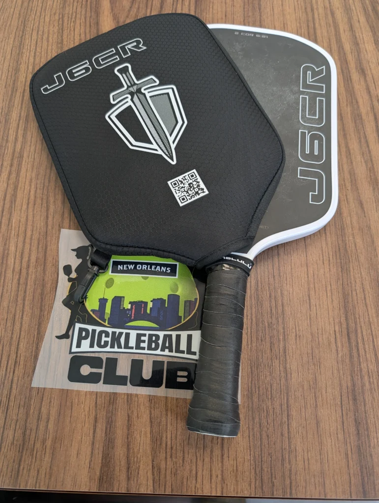 Sid Parfait's hands-on playtest of the Honolulu J6CR pickleball paddle at the New Orleans Pickleball Club.