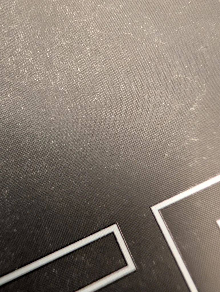 Sid Parfait's durability playtest of the Honolulu J2CR 16mm paddle at New Orleans Pickleball Club, showing surface grit after 10 hours of play.