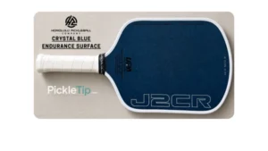 Honolulu J2CR Blue Grit pickleball paddle with Crystal Blue Endurance Surface
