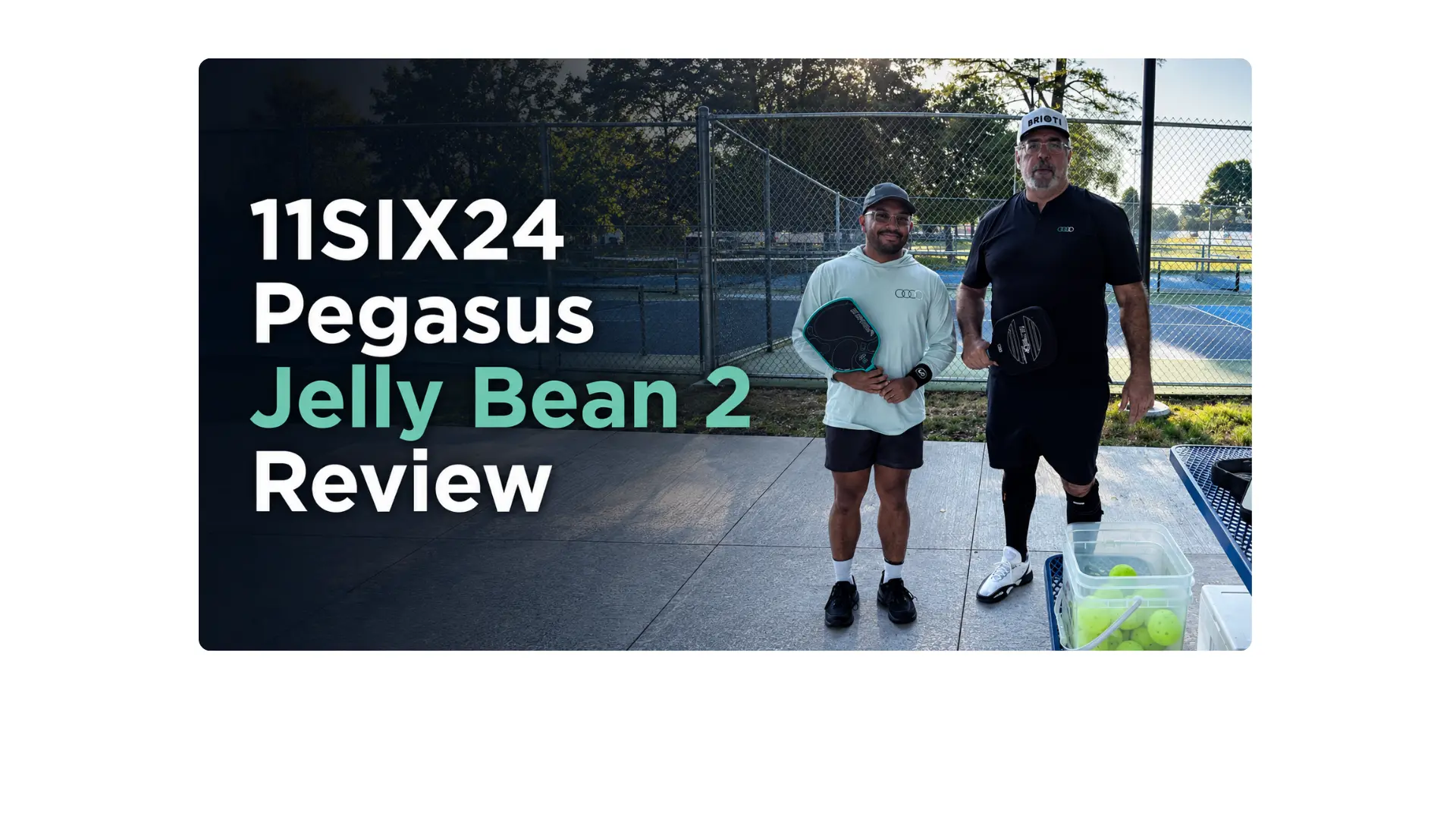 AJ from New Jersey holding the 11SIX24 Pegasus Jelly Bean 2 beside Coach Sid at Pontiff Playground in Metairie, Louisiana